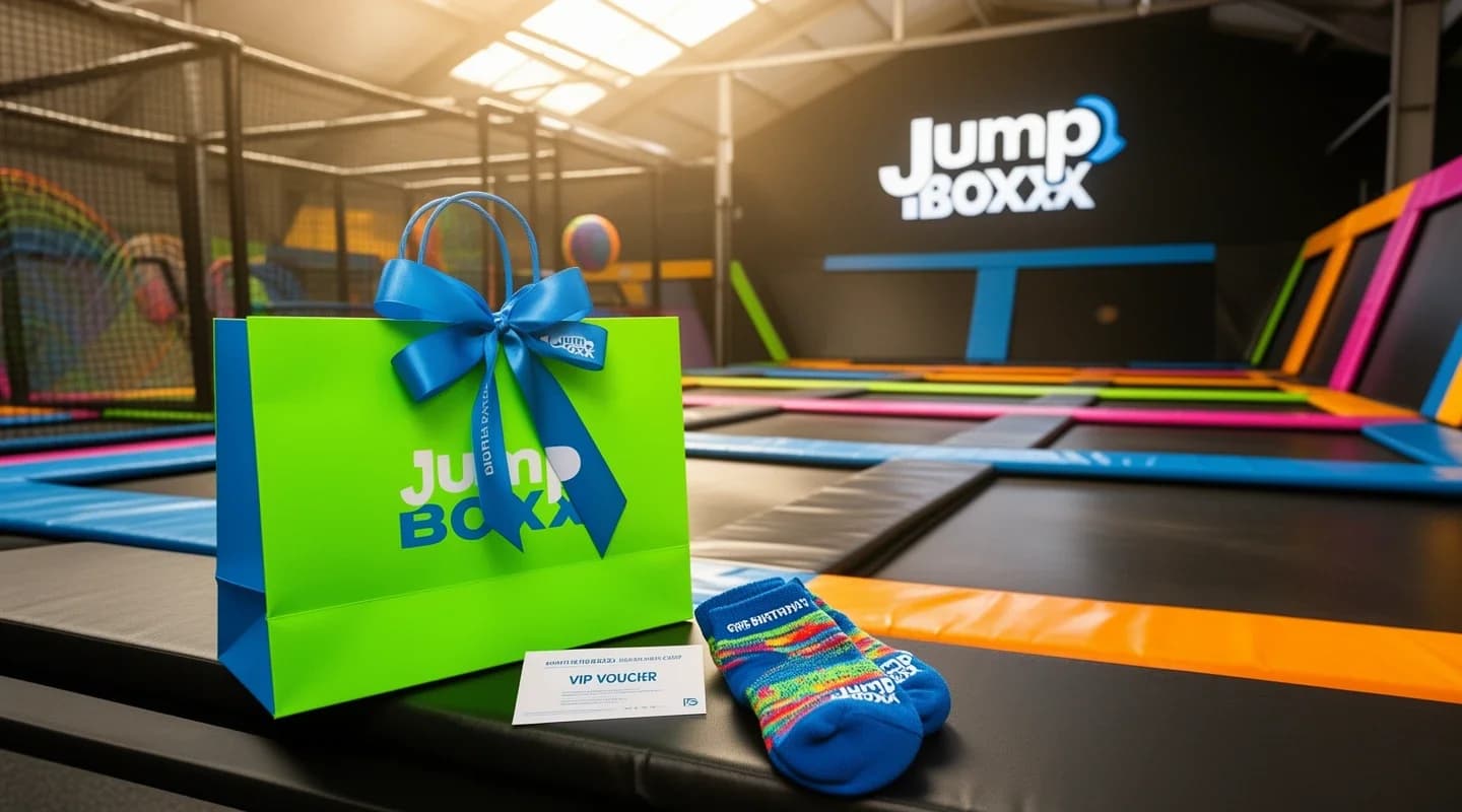 Birthday Child Goes Free Plus 1-Hour Jump Voucher — Jump Boxx