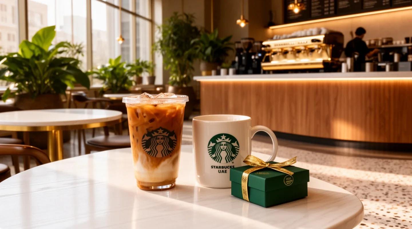 Free handcrafted drink for Gold members — Starbucks UAE